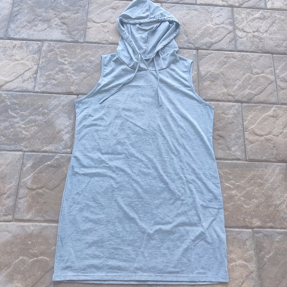 Gray Casual Dress